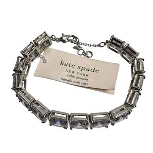 Kate Spade Silver Cubic Zirconia Bracelet NWT $128